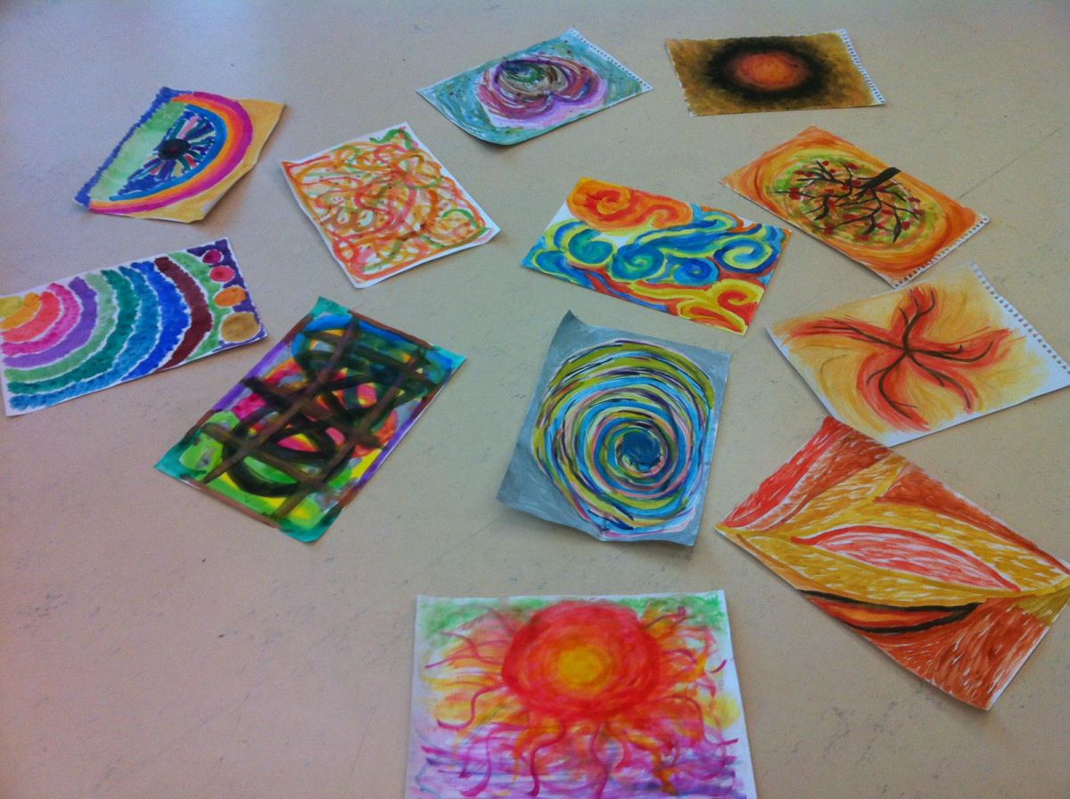 Malen nach Musik : HLW Sozialmanagement Graz